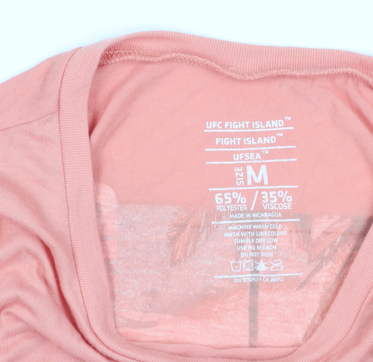 Womens UK Size M UFC Pink Basic Tank