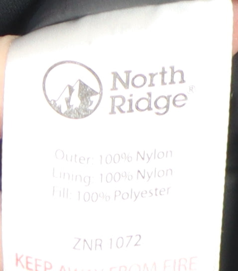 Womens UK Size 14 North Ridge Black Basic Jacket