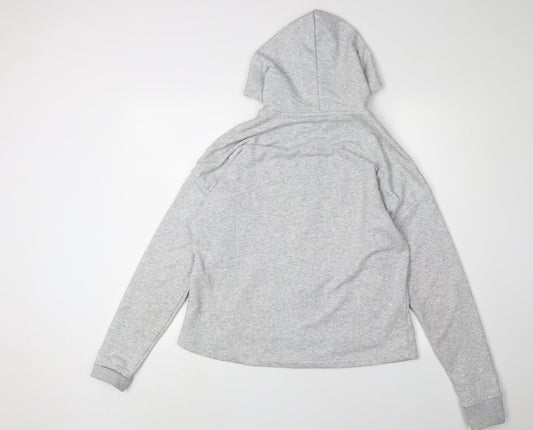 Puma Grey Full Zip Hoodie Unisex Adults XL