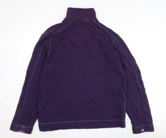 White Stuff Men's Purple XL Pullover Sweatshirt