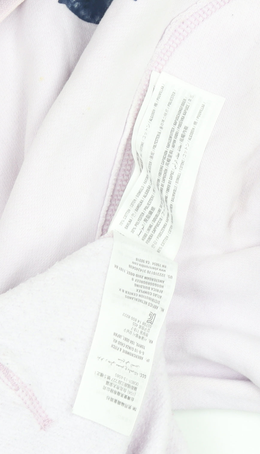 Hollister Women's Pink Pullover Hoodie, S, Casual Style