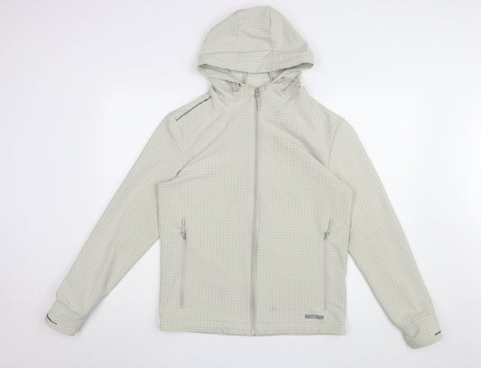 Unisex Adults UK Size M DECATHLON Grey Windbreaker Coat