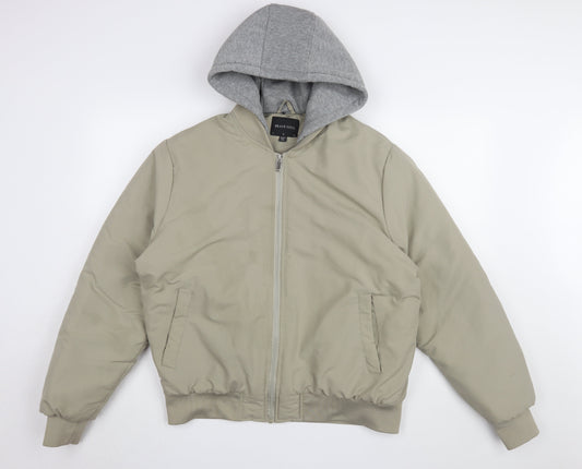Womens UK Size S Brave Soul Beige Bomber Jacket
