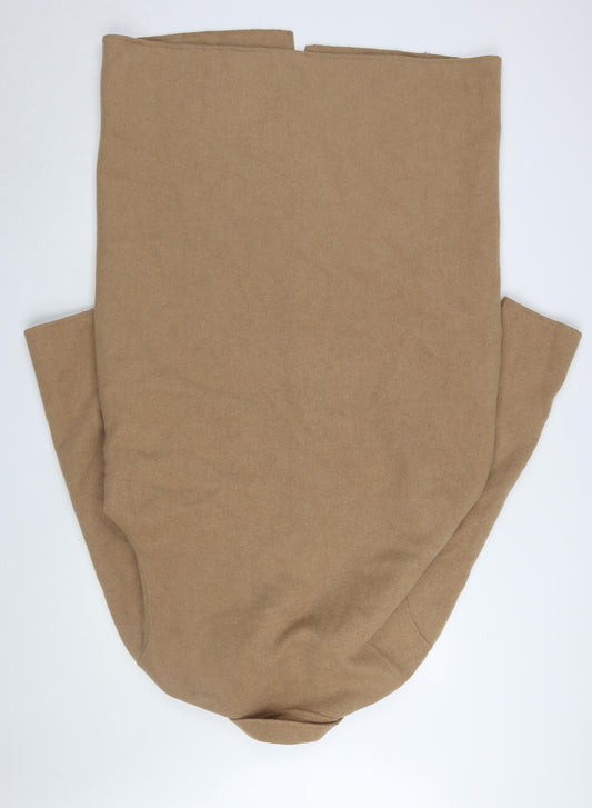 MNG Women's Beige Overcoat Long S