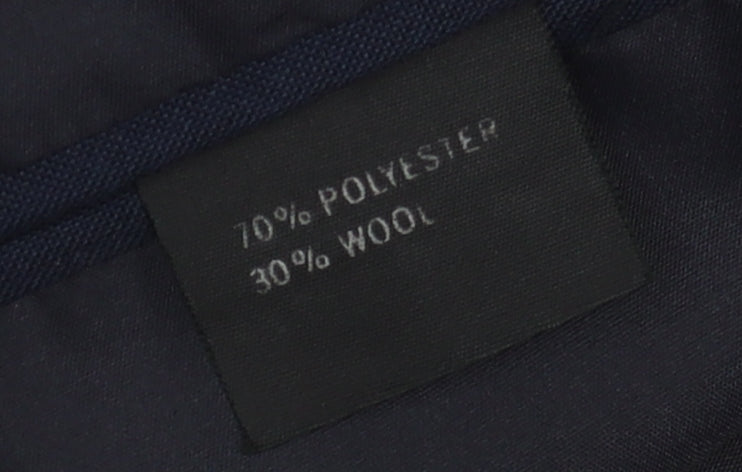 Mens UK Size 44 Harbarry of England Regular Blue Suit Jacket