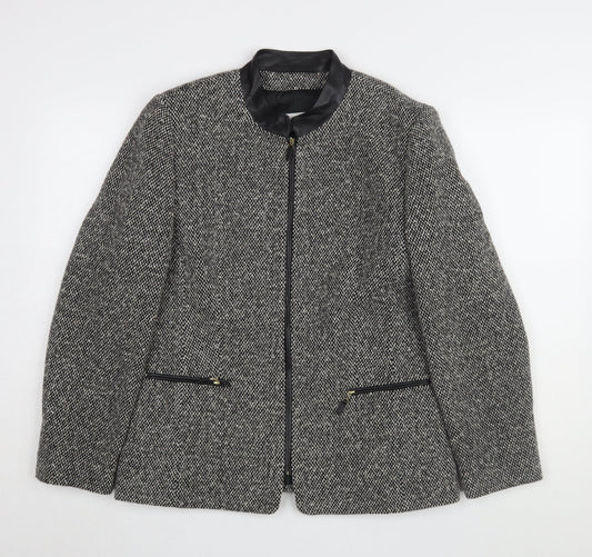 Basler Women's Black Jacket, Size 12, Classic Style