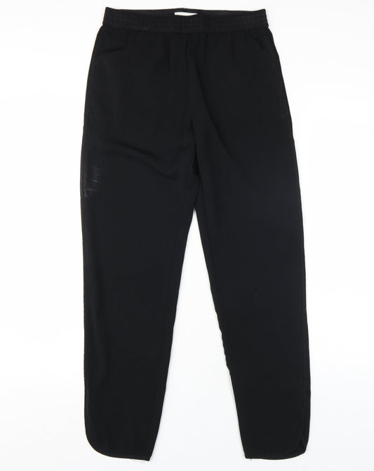 Womens UK Size 8 H&M Regular Fit Black Trousers