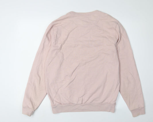 Womens UK Size S Jack Wills Pink Pullover Sweatshirt
