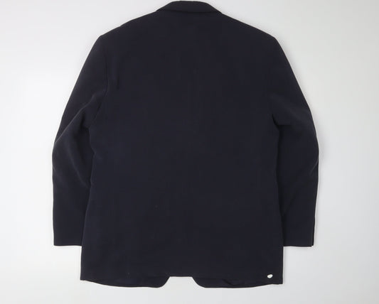 Mens UK Size 40 Marks and Spencer Regular Blue Suit Jacket