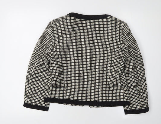 Womens UK Size 8 Marks and Spencer Black Basic Jacket