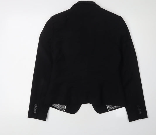 Marks and Spencer Women's Black Suit Jacket, Size 10