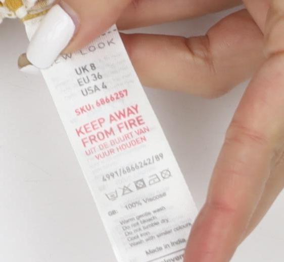 New Look Women's Yellow Floral Culotte Shorts Size 8