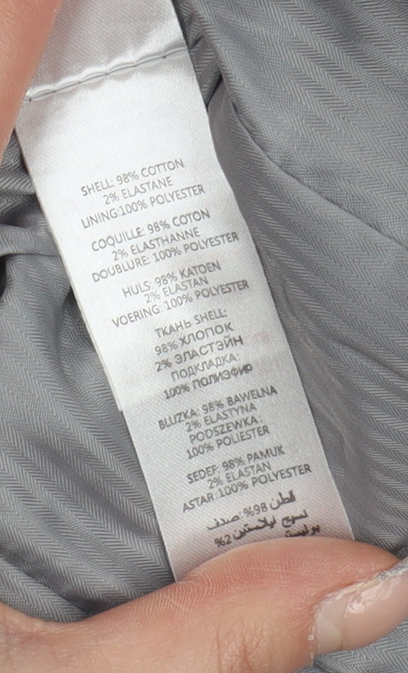 New Look Grey Women's Blazer Size 10 Classic