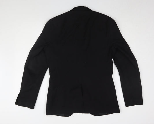 Mens UK Size 36 H&M Regular Black Suit Jacket