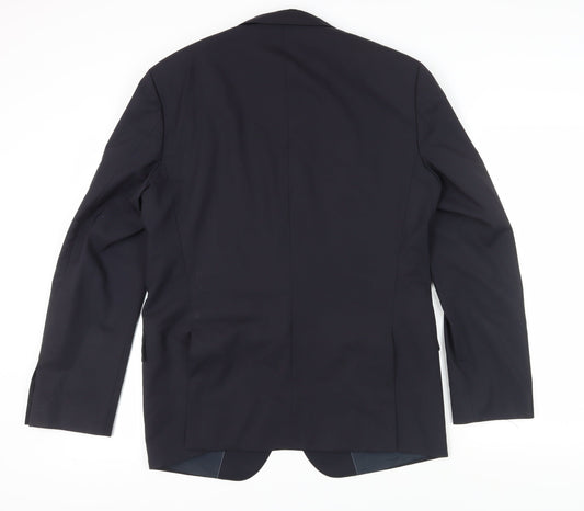 Mens UK Size 42 Boss Regular Black Suit Jacket