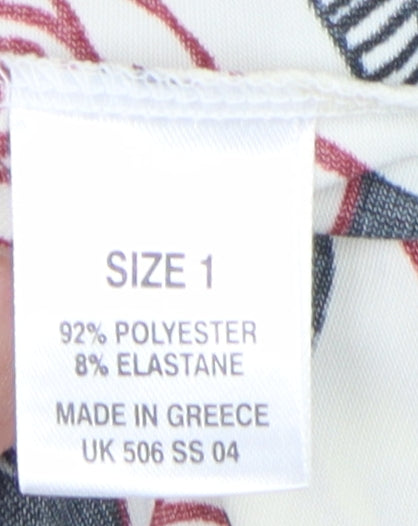 Kookai Women's Multicoloured Floral Bodycon Dress - Size 6