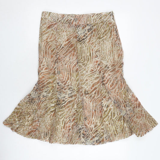 Womens UK Size 14 Klass Flare Skirt