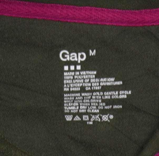 Mens UK Size M Gap Green Pullover Sweatshirt