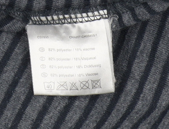 Mens UK Size M Craghoppers Blue 1/4 Zip Sweatshirt