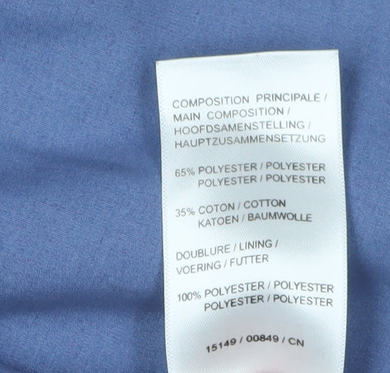 Damart Womens Blue Mid-Length Jacket Size 18