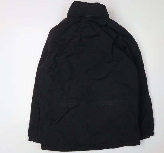 Mens UK Size M Outdoor Sportswear Black Basic Jacket