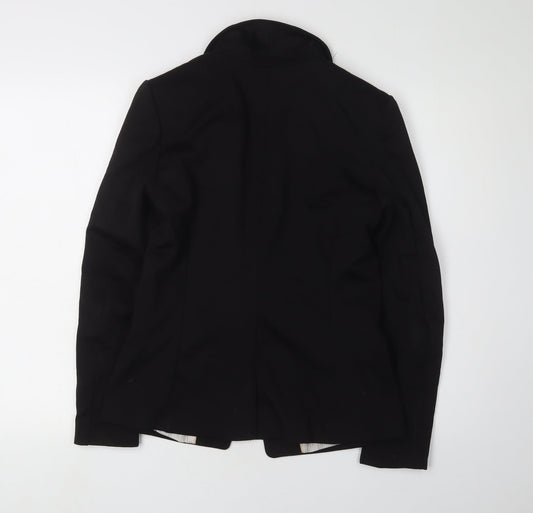 H&M Women's Black Blazer Size 10 Regular Fit