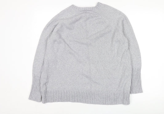 Oasis Women's Grey Pullover Jumper Size L