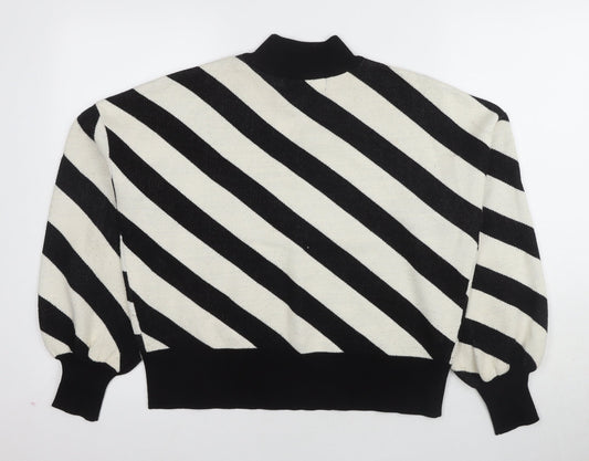 Womens UK Size M VERO MODA Black Pullover Jumper