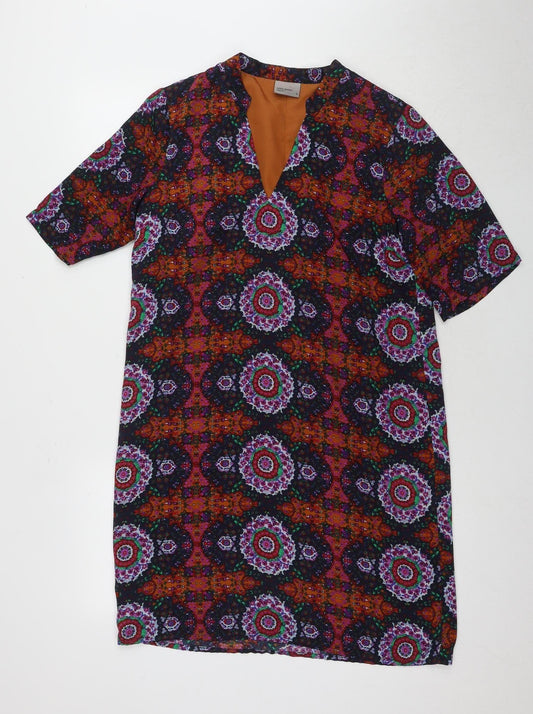Vero Moda Women's Multicoloured Geometric Dress M