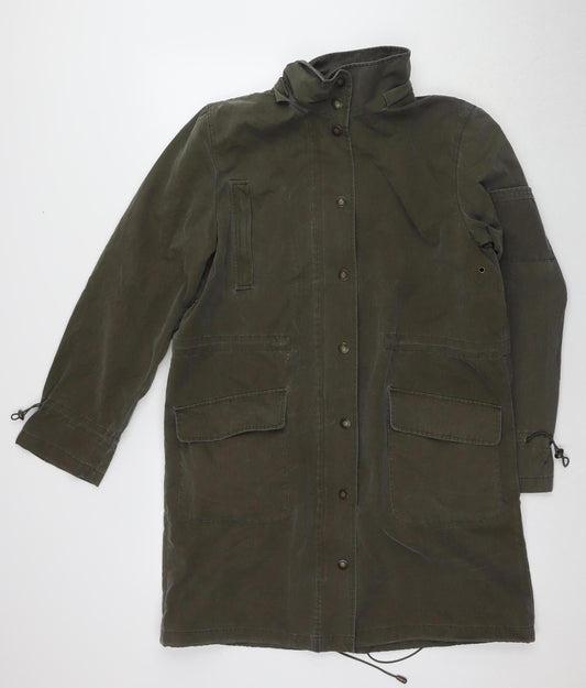 Unisex Adults UK Size M Four Seasons Green Military Jacket