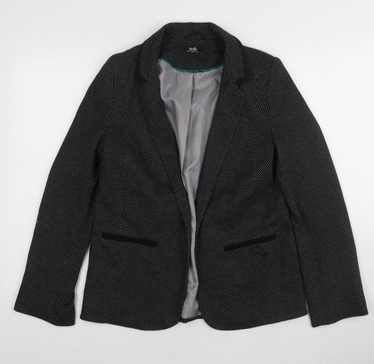 Womens UK Size 10 Wallis Black Basic Jacket