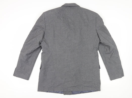 Mens UK Size 42 C&A Regular Grey Suit Jacket