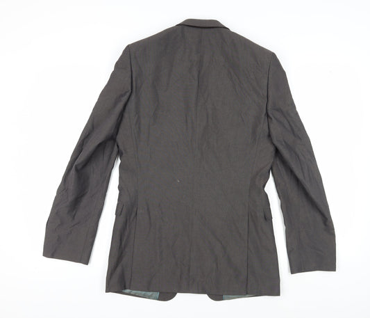 Mens UK Size 36 Marks and Spencer Regular Grey Suit Jacket
