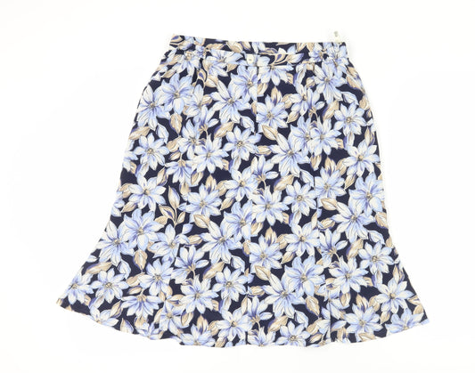 Eastex Women's Floral Skirt UK 14 Multicoloured