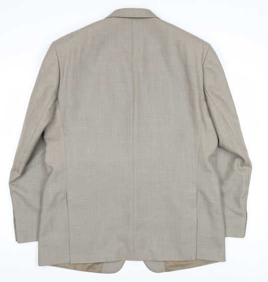 Mens UK Size 44 Skopes Regular Beige Suit Jacket