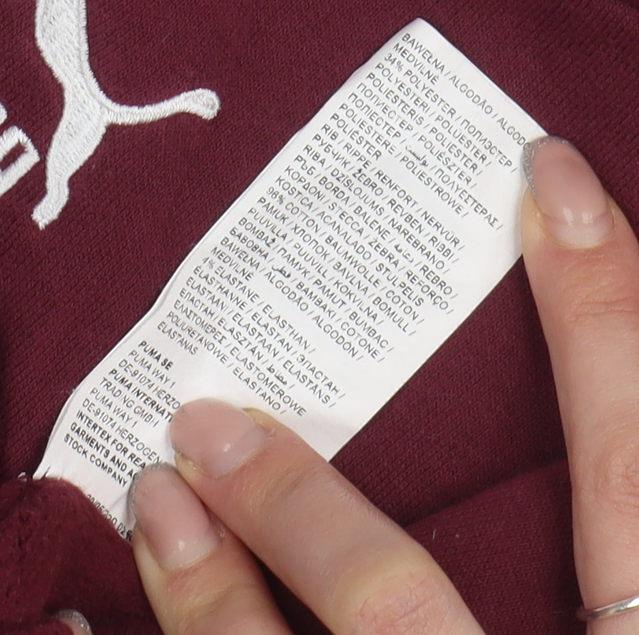 Puma Women’s Red Pullover Sweatshirt Size S