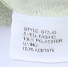 Womens UK Size 12 GOLD by Michael H Regular Green Suit Jacket