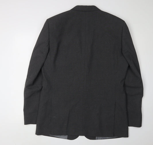 Mens UK Size 42 Marks and Spencer Regular Grey Suit Jacket