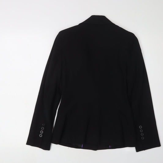Womens UK Size 10 TM Lewin Regular Black Blazer