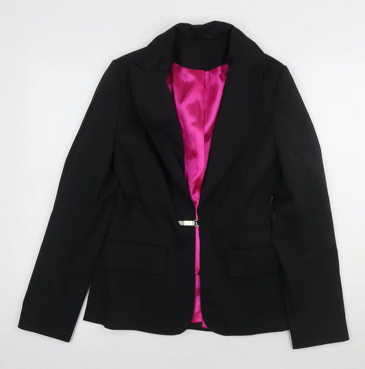 Womens UK Size 8 New Look Regular Black Blazer