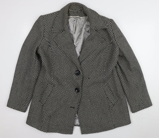 Womens UK Size 16 Berkertex Black Basic Jacket