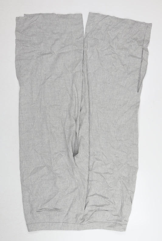 Womens UK Size 18 Marks and Spencer Regular Fit Casual Workwear Grey Trousers