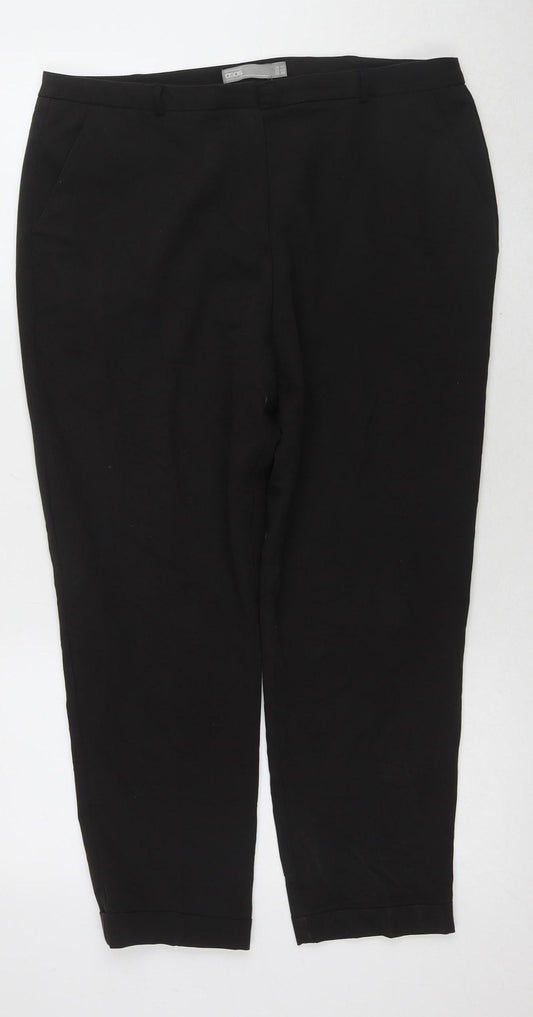 Womens UK Size 10 ASOS Black Trousers