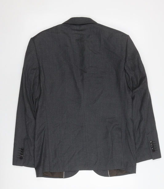 Mens UK Size 38 John Lewis Regular Grey Suit Jacket