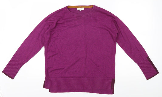 Womens UK Size 10 White Stuff Purple Pullover Jumper