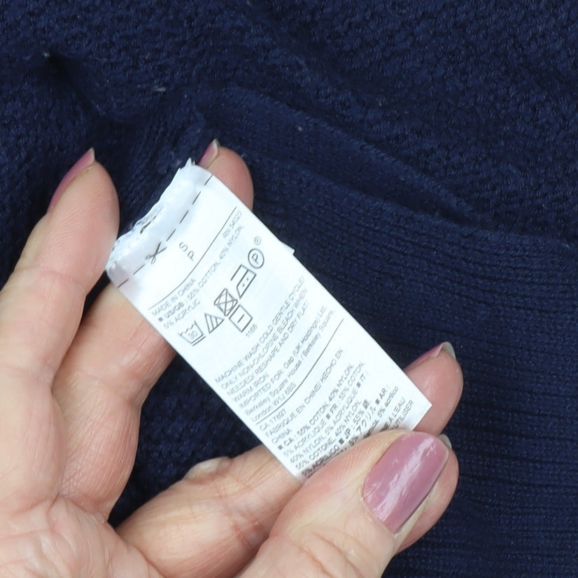 Gap Women's Blue Knit Pullover Jumper, Size S