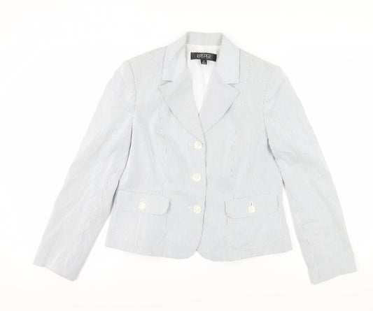 Womens UK Size 14 Kasper Regular Blue Suit Jacket
