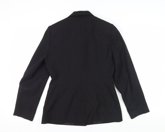 Next Women’s Black Suit Jacket, Size 10, Wool, Business
