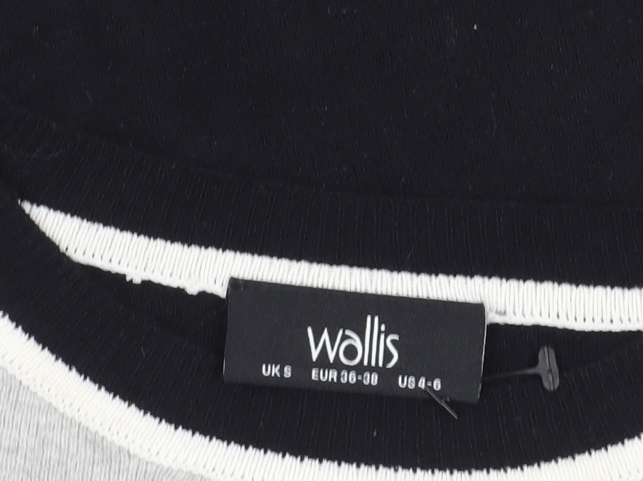 Womens UK Size Small Wallis Multicoloured Pullover Jumper