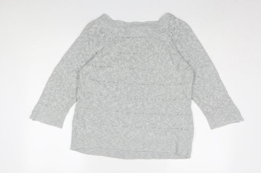 Marks and Spencer Women's Grey Pullover Jumper, Size 12